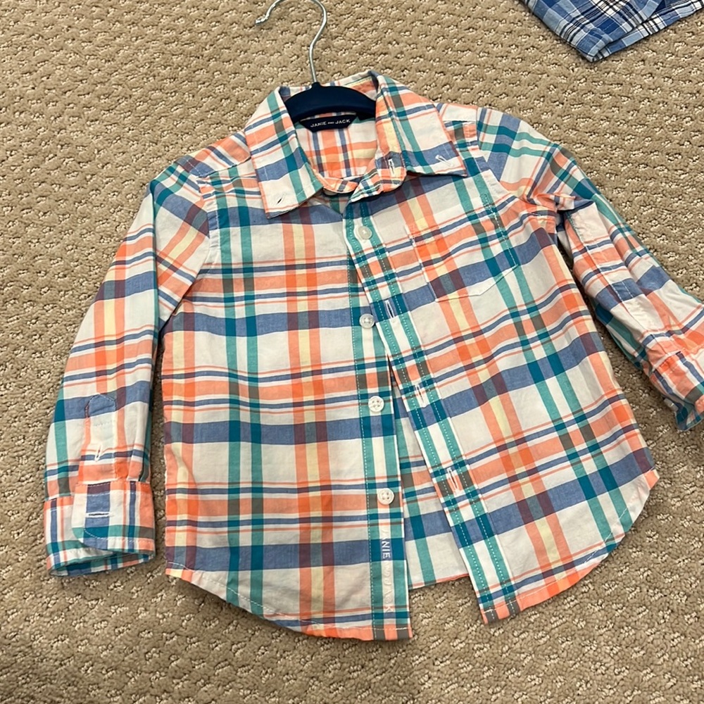 Janie and Jack button down shirt